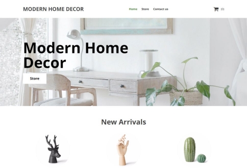 E-commerce/Modern Home Decor